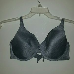 Dark Gray Lightly Padded Bra 40D